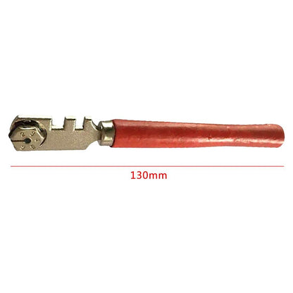 130mm Professional Portable Diamond Tipped Glass Tile Cutter Window Craft For Hand Tool - MarvelouStoree