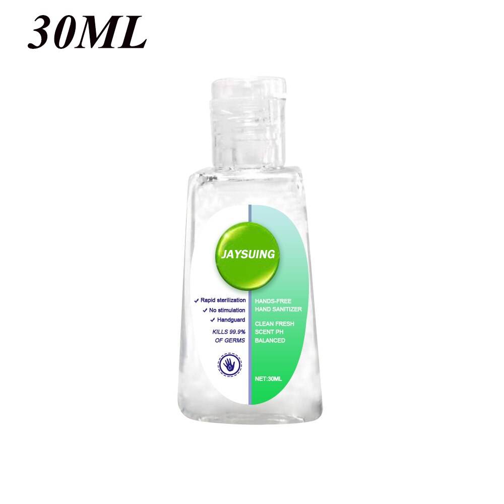 30-60ml Travel Portable Mini Hand Sanitizer for Kids Anti-Bacteria Moisturizing Disposable Waterless Hand Gel Handgel - MarvelouStoree