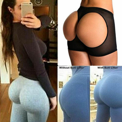 Mesh Shapewear Pants Postpartum Women's Body Shaping Underwear Show Buttocks Women's Panties Show PP - MarvelouStoree