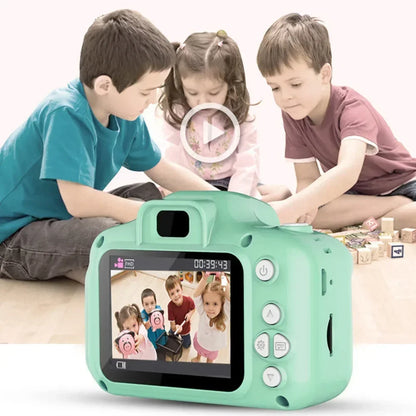 Mini Children Camera X2 Digital Vintage Camera Educational Toys Kids Projection Video Camera Outdoor Photography Toy Gifts