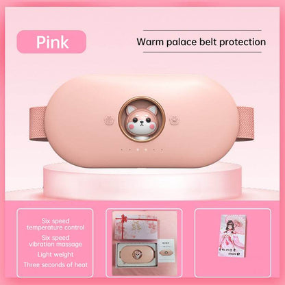 Warm palace belt constant temperature electric heating waist protection female menstrual aunt's magical massage device - MarvelouStoree