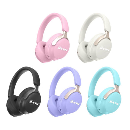 New wireless Bluetooth headset with macaron color AKZ-23 card insertion FM headset - MarvelouStoree