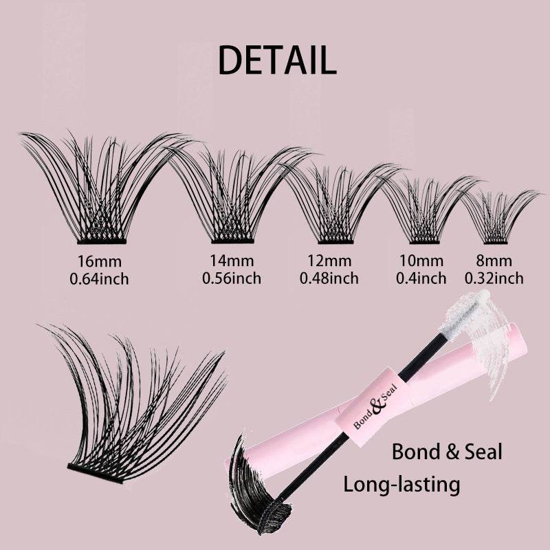 Self-grafting Single Cluster Eyelash Set - MarvelouStoree