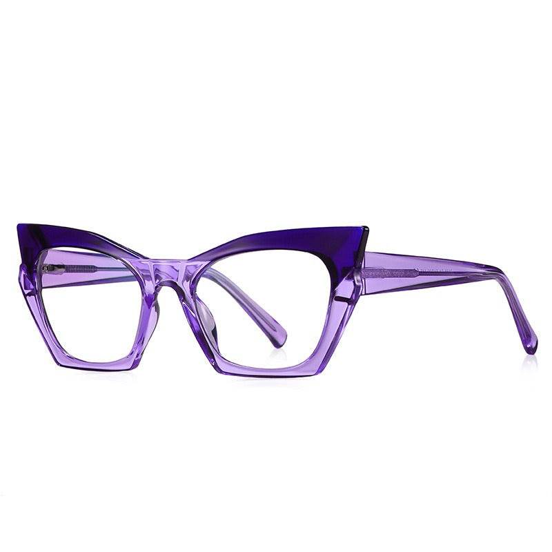 Anti blue light glasses frame flat glasses - MarvelouStoree