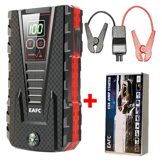 EAFC Car Jump Starter Power Bank 1200-2000A Portable Charger Car Booster 12V Auto Starting Device Emergency Battery Car Start - MarvelouStoree