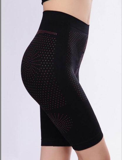 Far Infrared Magnetic Therapy Slimming Pants Seamless Trigonometric Drawing Abdomen Pants Body Shaper - MarvelouStoree