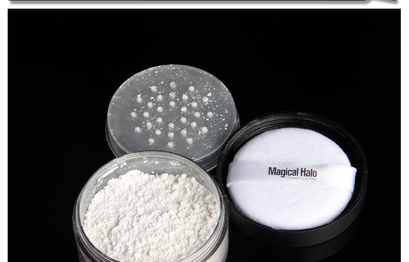 Makeup Magical Halo Three Color Natural Concealer Loose Powder Makeup Powder Waterproof Not Take Off Makeup - MarvelouStoree