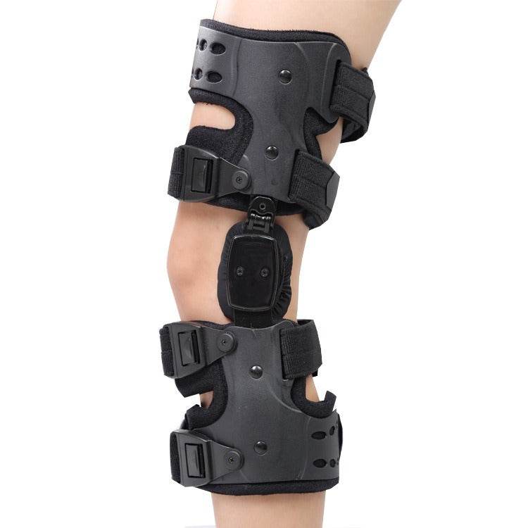 Adjustable unilateral knee joint brace knee internal and external flip corrector support brace orthotic device - MarvelouStoree