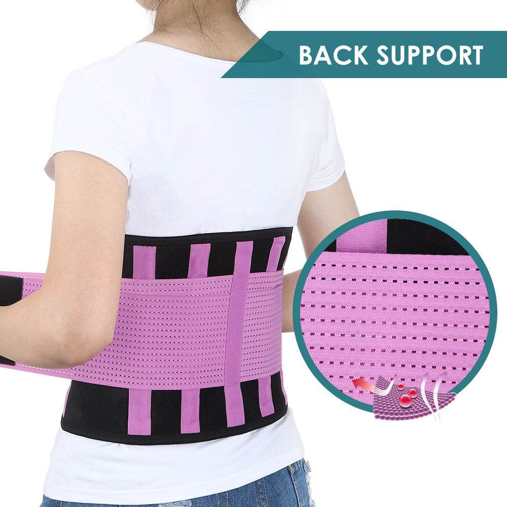 Hailicare Sports Belt Support Abdominal Belt Breathable Elastic Fitness Training Body - MarvelouStoree