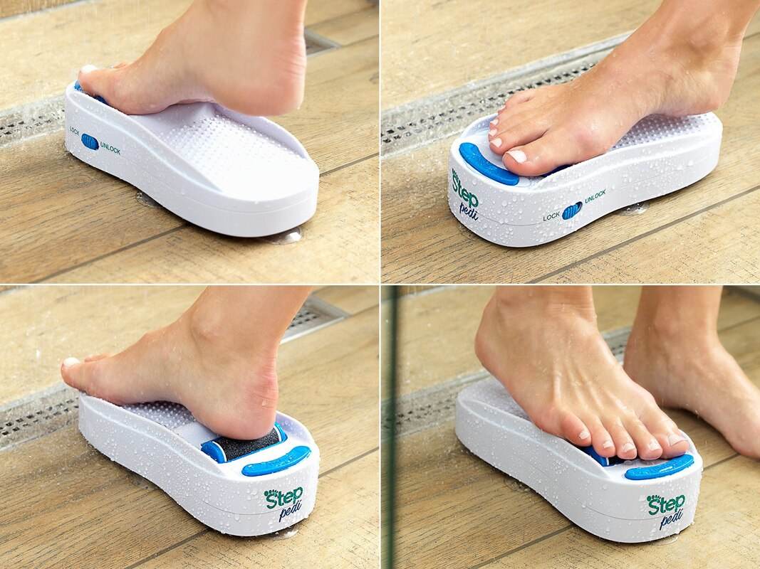 New Arrival Step Pedi Automatic Grinding Feet Callus Remover Electric Silicone Foot Care Tool Waterproof Feet Grinder Foot File - MarvelouStoree