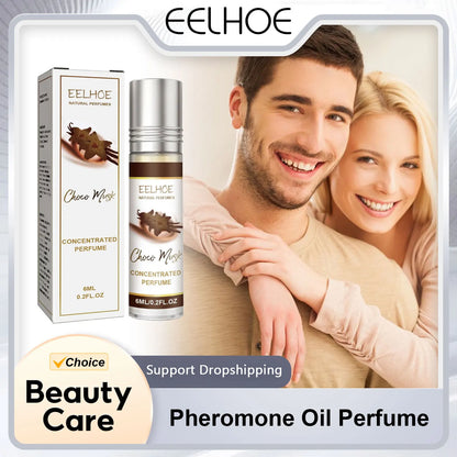 EELHOE Pheromone Oil Perfume Attracting Women Dating Fresh Perfumes Natural Charming Elegant Portable Rose Extract Perfume Spray