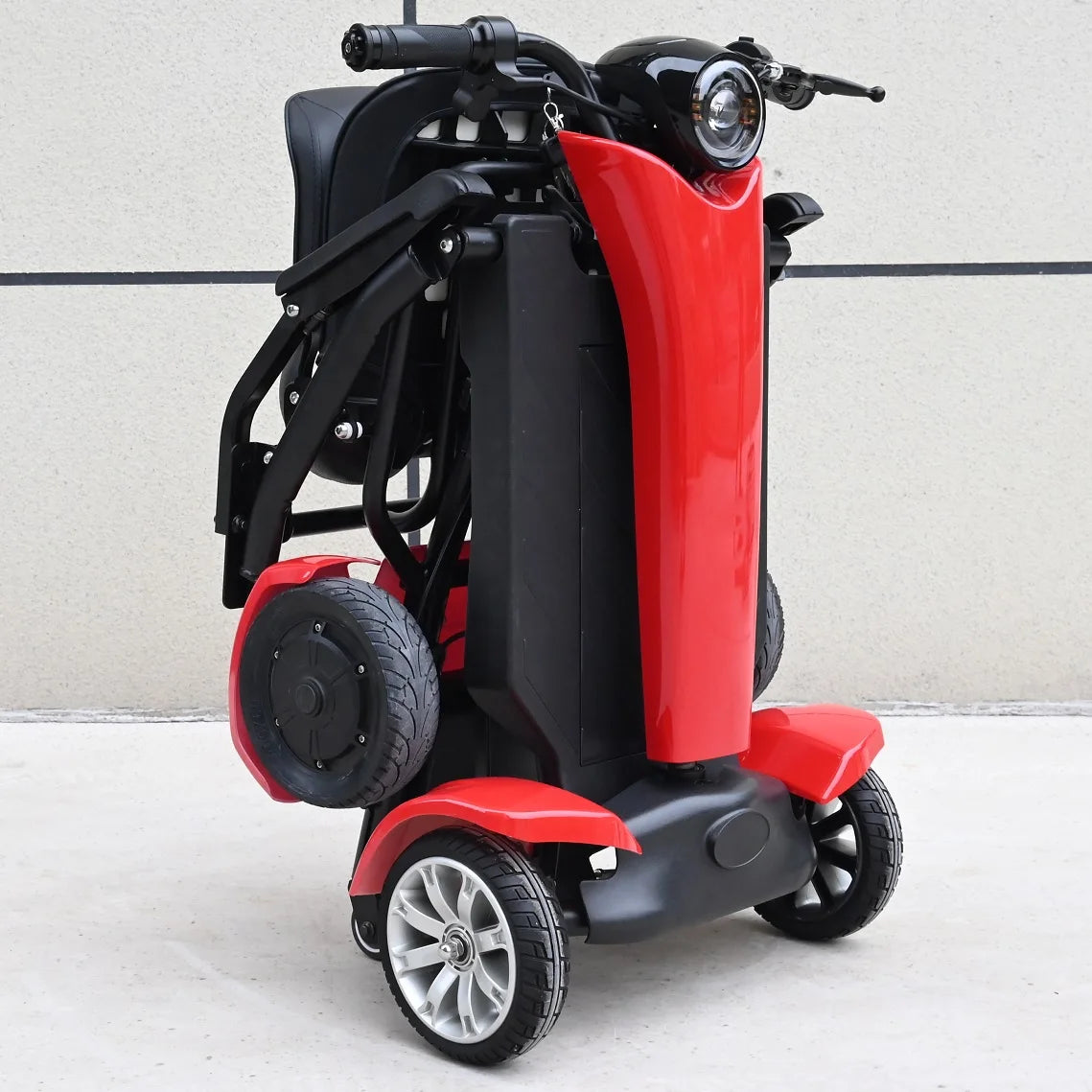 EU Stock Automatic Foldable  Electric Scooter Dual Motor For Elderly Disabled 36V 500W Lightweight 4 Wheel Mobility Scooters