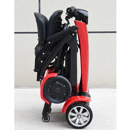 EU Stock Automatic Foldable  Electric Scooter Dual Motor For Elderly Disabled 36V 500W Lightweight 4 Wheel Mobility Scooters