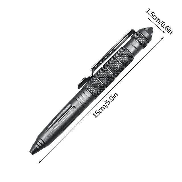 Edc Outdoor Tactical Pen Self Defense Gadgets Tactical Multitool Multifunction Pen Emergency Glass Breaker Outdoor Survival Tool - MarvelouStoree