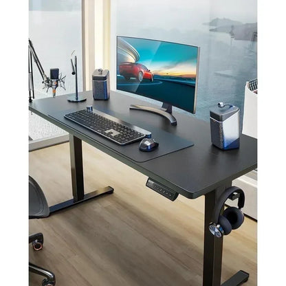 Marveloustoree .com Height Adjustable Electric Standing Desk, 48 x 24 Inches Sit Stand up Desk, Memory Computer Home Office Desk