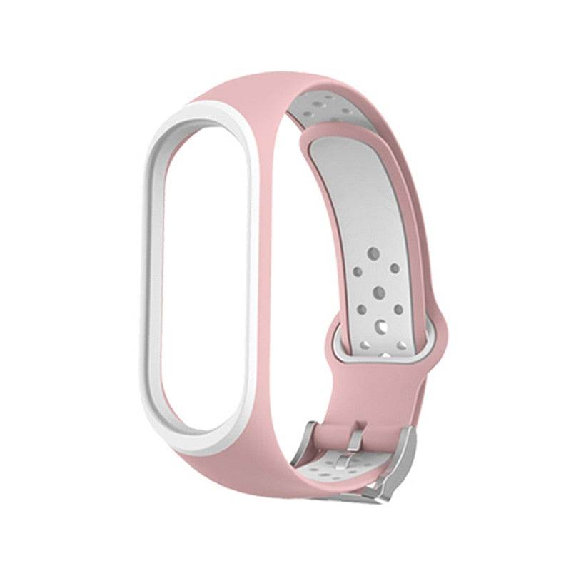 Strap For Mi band 5 4 3 Strap breathable bracelet for mi band 4 3 bracelet miband 3 4 sport strap for XiaoMi mi band 3 4 5 Strap - MarvelouStoree