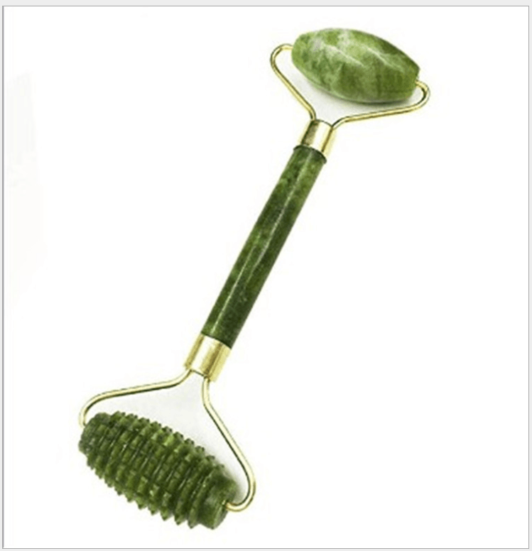 Double Head Facial Massage Roller Jade Face Slimming Body Head Neck Nature a Device Drop Shipping - MarvelouStoree