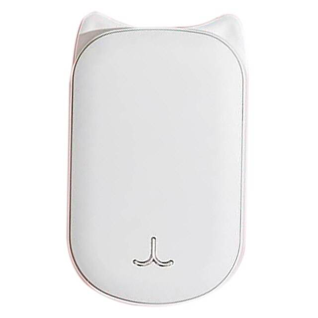 Cute USB Rechargeable Hand Warmer and 3600Ma Power Bank 5V Mini Portable Travel Handy Long-Life Pocket Hand Warmer