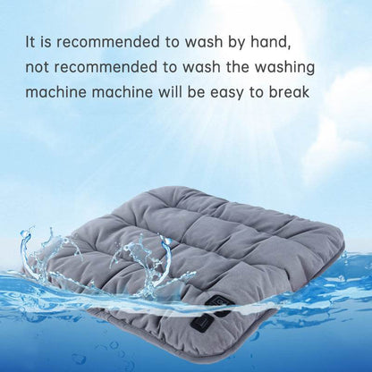 45X45cm USB Heating 3-speed Thermostat Cushion Office Sedentary Car Home Dual-use Winter Warm Physiotherapy Electric Heating Pad - MarvelouStoree