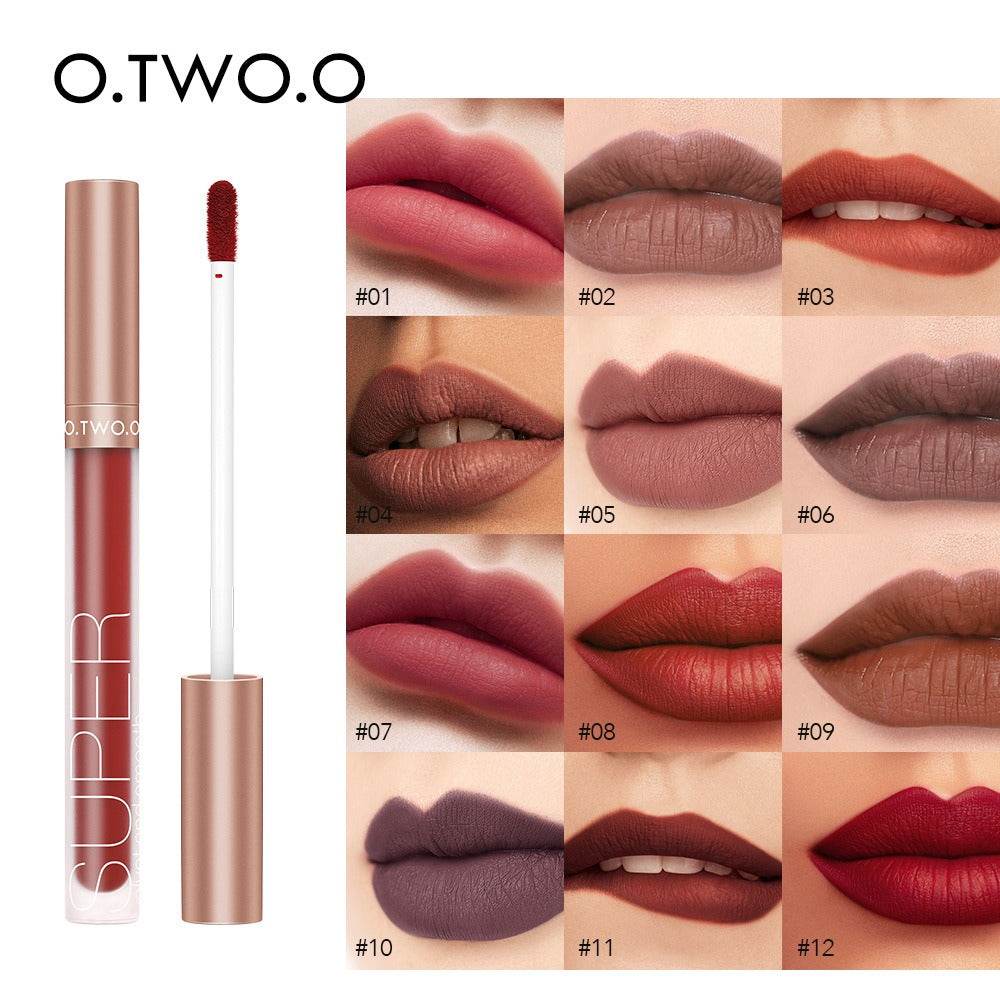 O. TWO.O12 Color Honey Language Velvet Matte Lip Color - MarvelouStoree