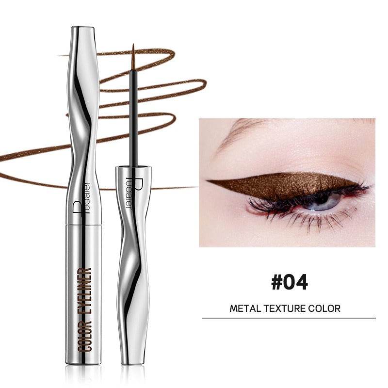 Makeup Pudaier eyeliner long-lasting waterproof eyeliner pen ultra-fine color liquid eyeliner - MarvelouStoree