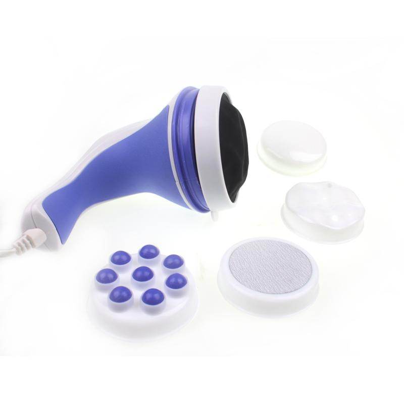 Mambo Full Relax Tone Spin Body Massager With 5 Headers Relax Spin Tone Slimming Lose Weight Burn Fat Full Body Massage Device - MarvelouStoree