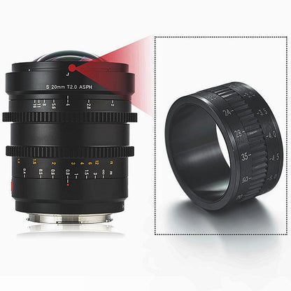 Camera ring Parameters Can Be Adjusted By Turning, Photographer's Rotating Camera Lens Ring