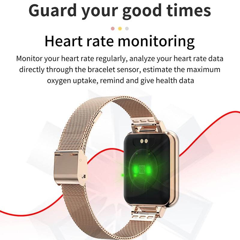 New Smart Watch Women Heart Rate Women Menstrual Cycle Multifunction Ladies Smartwatch Fitness Tracker For Android IOS - MarvelouStoree