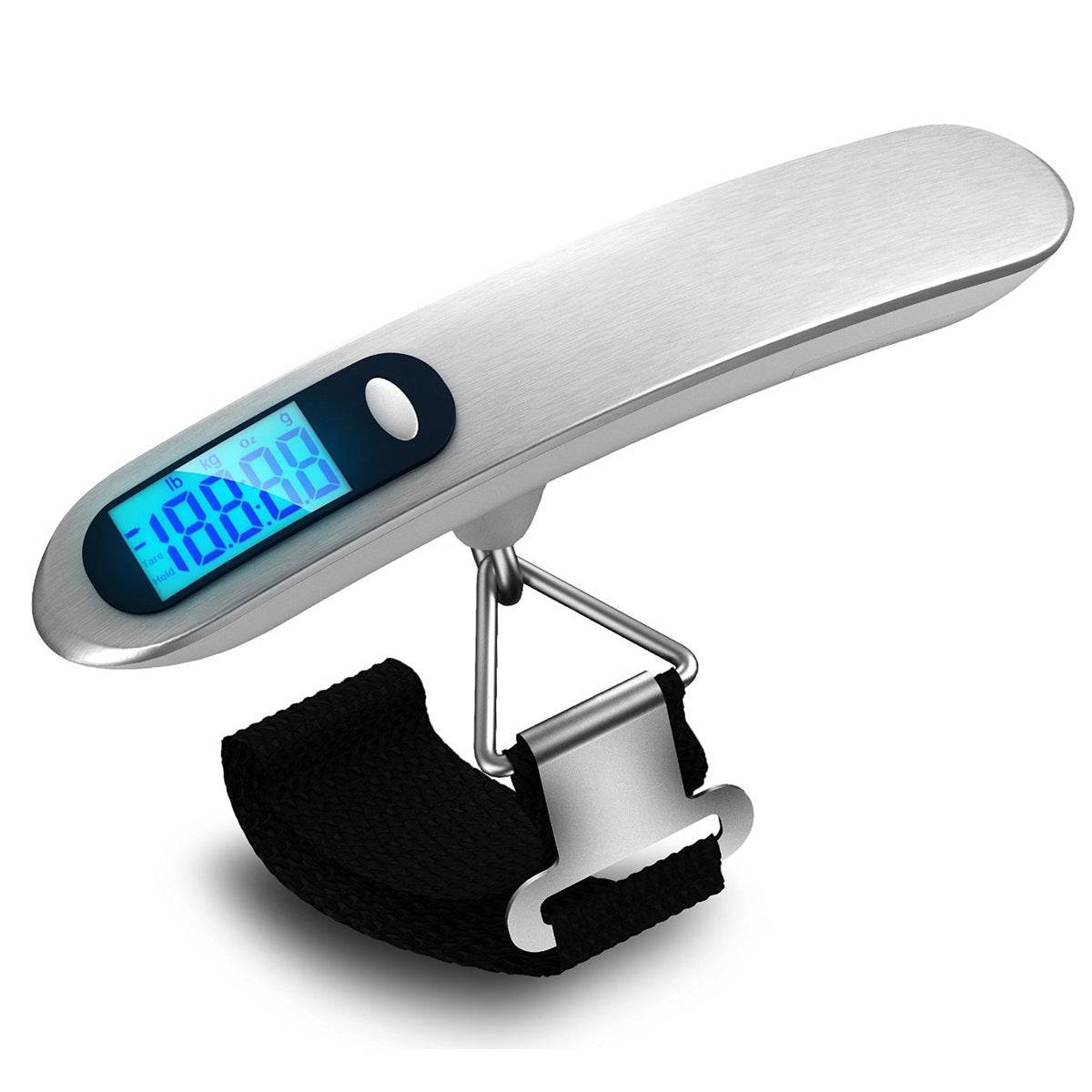 Stainless Steel Electronic Hand Luggage Scale Portable Digital Luggage Scale 50kg - MarvelouStoree