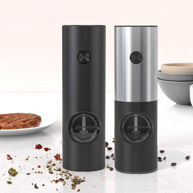 Black Pepper Grinder Electric Automatic Key Grinder - MarvelouStoree