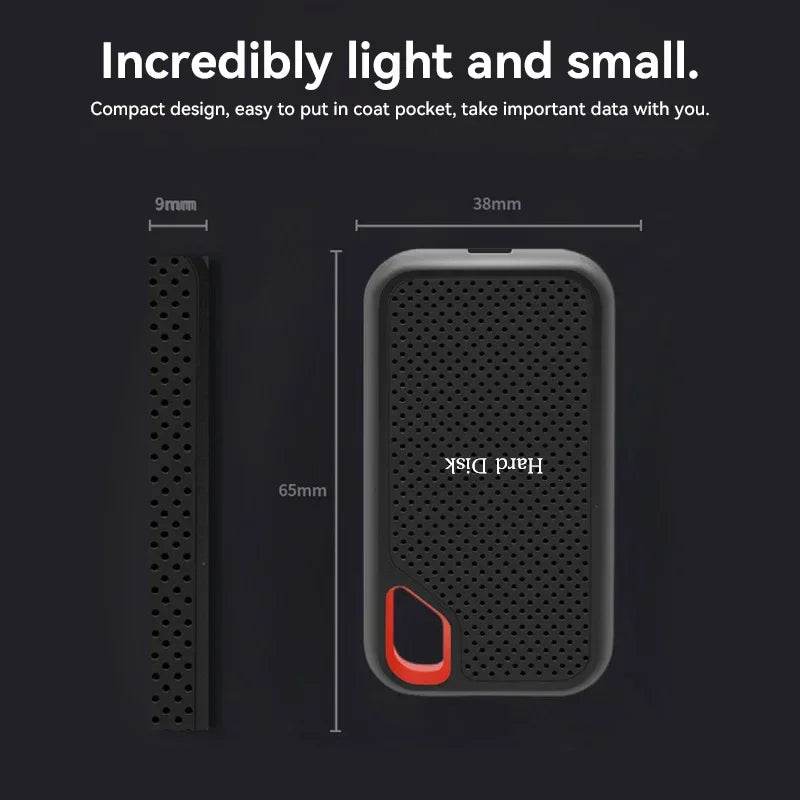 For Xiaomi SSD E60 Mobile Hard Disk 256TB 1TB 2TB 16TB HDD High Speed External Hard Disk For Desktop/PC/PS5 Game Storage Devices - MarvelouStoree