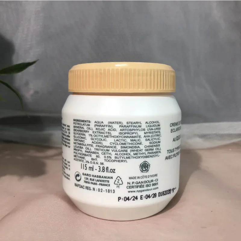 GG&G TEINT UNIFORME CREME DE BEAUTE ECL 115g/300g Whitening Moisturizing Repairing Soothing Hydration Skin Care Products