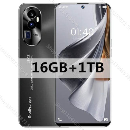 Global Reno 12 Pro+ 7.3HD 72MP+108MP Screen 16G+1TB Smart Phone 8000Mah Android14 Celulare Dual Sim Face Unlocked NFC 5G Phone - MarvelouStoree