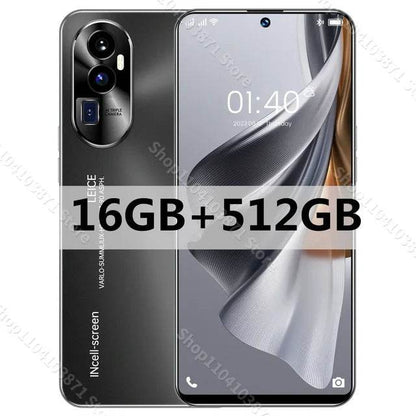 Global Reno 12 Pro+ 7.3HD 72MP+108MP Screen 16G+1TB Smart Phone 8000Mah Android14 Celulare Dual Sim Face Unlocked NFC 5G Phone - MarvelouStoree