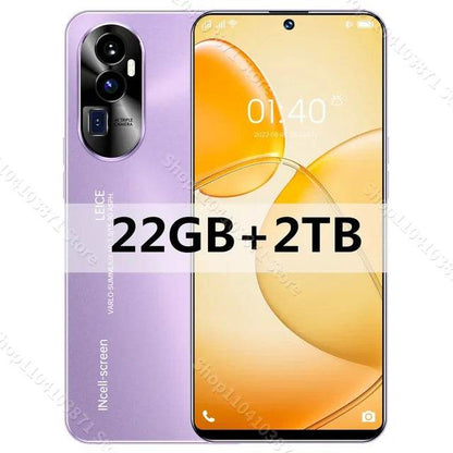 Global Reno 12 Pro+ 7.3HD 72MP+108MP Screen 16G+1TB Smart Phone 8000Mah Android14 Celulare Dual Sim Face Unlocked NFC 5G Phone - MarvelouStoree