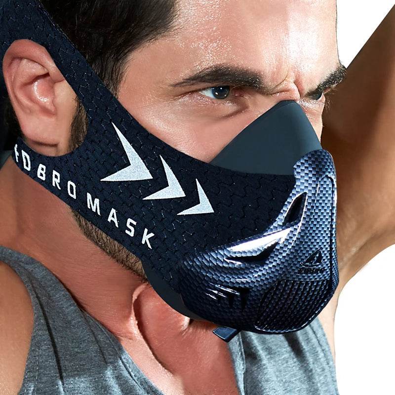 FDBRO Sports Running Mask Training Fitness Gym Workout Cycling Elevation High Altitude Training Conditioning Sport Masks 3.0 - MarvelouStoree