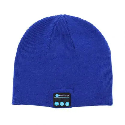 Winter Bluetooth USB Rechargeable Music Headset Warm Knitting Beanie Hat Cap Breathable Men Gorras Hats Warm Casual Lady Beanies