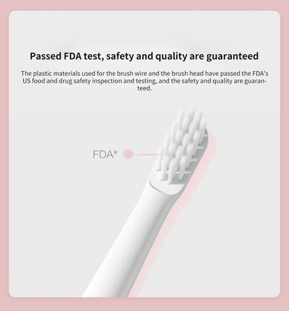 XIAOMI Mijia T100 Sonic Electric Toothbrush Mi Smart Tooth Brush Colorful USB Rechargeable IPX7 Waterproof For Toothbrushes head