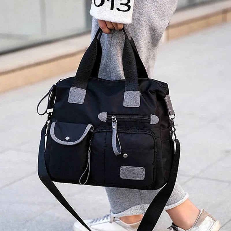 2024 Women Shoulder Bag Nylon Handbags Waterproof Crossbody Bag Large Capacity Multifunctional Tote Travel Messenger