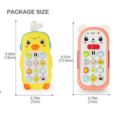 Baby Phone Toy Telephone Music Sound Machine for for Kids Infant Early Educational Mobile Phone Toys Gift - MarvelouStoree