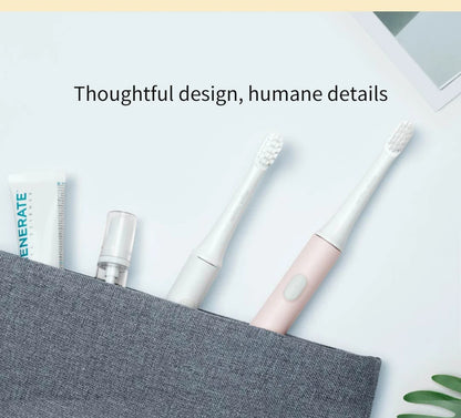 XIAOMI Mijia T100 Sonic Electric Toothbrush Mi Smart Tooth Brush Colorful USB Rechargeable IPX7 Waterproof For Toothbrushes head