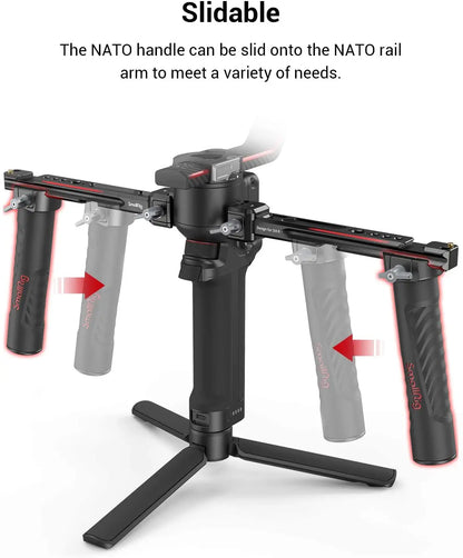 SMALLRIG Adjustable Handle Sling Dual Handgrip for DJI RS3/RS3 Pro/RS4 Pro Gimbal Handheld Stabilizer Monitor Mount Accessories