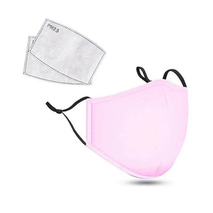 PM2.5 Anti Dust Mask Activated Carbon Filter Masks Windproof Mouth-muffle Proof Flu Face Masks With Filters - MarvelouStoree