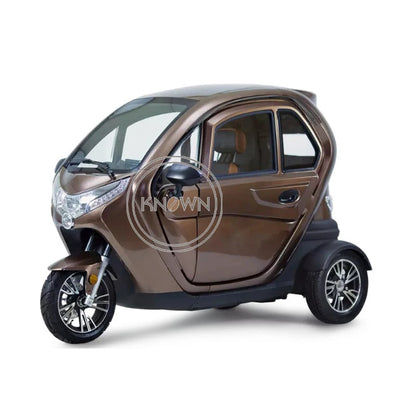 Enclosed Electric Tricycle For Adults 3 Wheels Electric Vehicle Family Mobility Scooter Tuk Tuk Car With EEC And COC