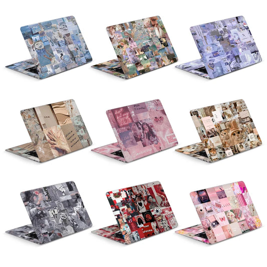 Universal Laptop Cover Sticker Skins Notebook Stickers 13.3"14"15.6"17.3" Graffiti Skin Decal for Macbook /Lenovo/Asus//Hp/Acer