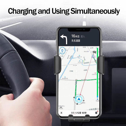 Car Fast Wireless Charger For iPhone 11 12 SE 8 Plus XS 100W Car Wireless Charger For Samsung Galaxy S8 S9 S10 Note 9 Charger