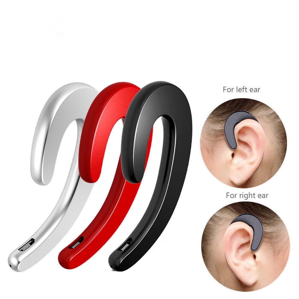 Waterproof Wireless Bluetooth 4.2 Earphones Bone Conduction Stereo Headset Sports Headphone Driving Earpiece earbuds with Mic