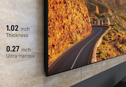 MIVISION 150 Inch T Prism Fixed Frame UST ALR CLR Ambient Light Rejecting Projection Screen For VAVA 4K Laser Projector