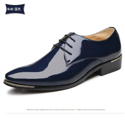 2023 Classic Men Luxury Business Shoes Derby Gentleman Honorable Oxford Mens Red White Men Party Shoes for Men Dress Shoes