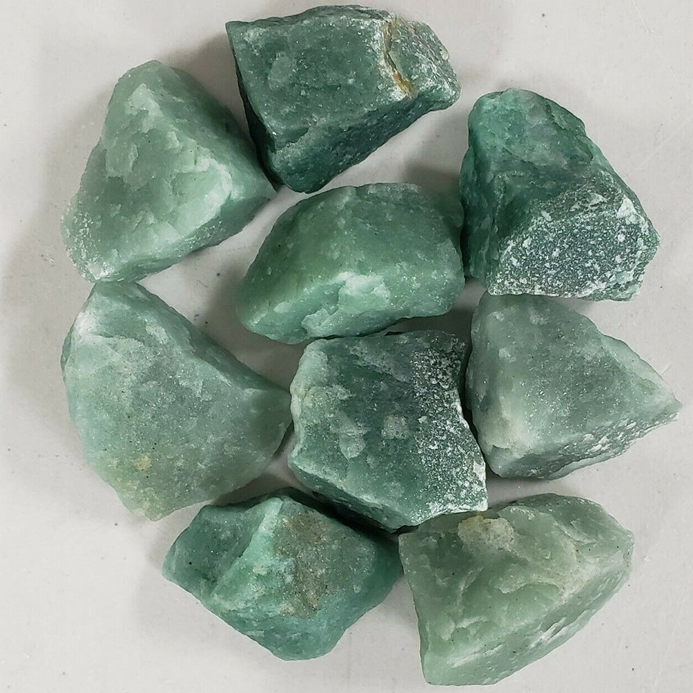 Natural Green Aventurine Crystal Quartz Raw Rough Tangling Jade Mineral Healing Crystals Gem Specimens Collectible Home Decor